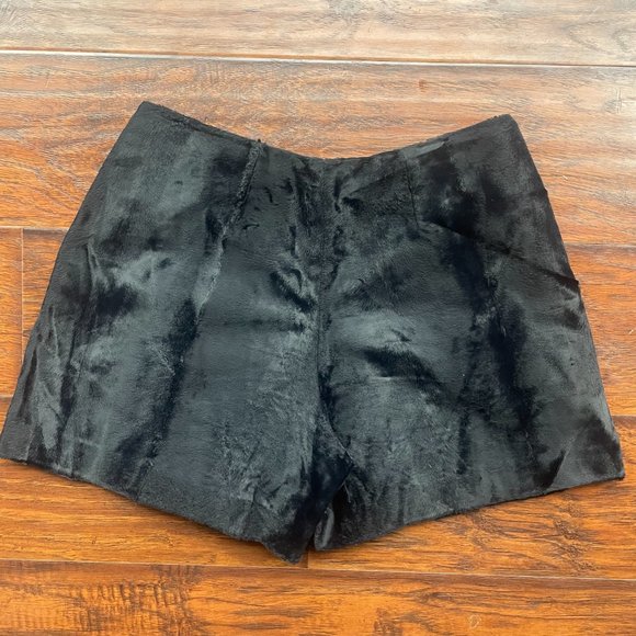 Maje Black Pleated Shorts Size EU 36 - Picture 5 of 5